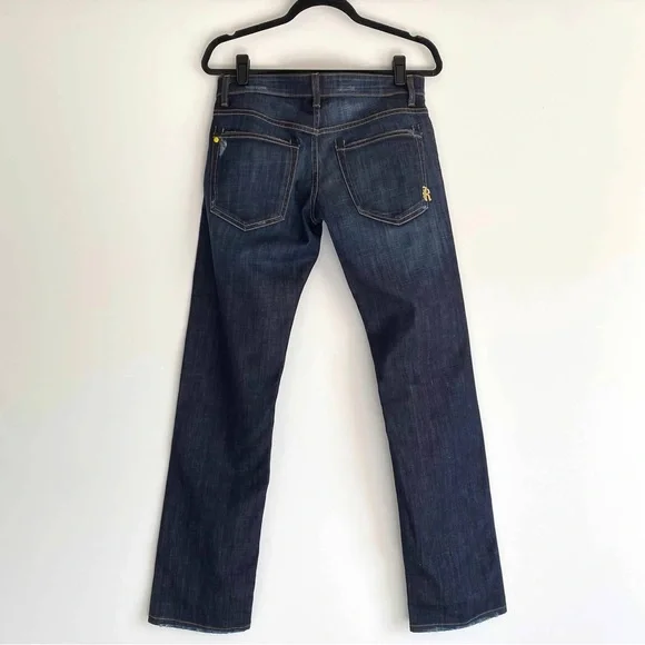Rich & Skinny Jeans in Twilight Vintage Dark Denim Low Rise Size 27